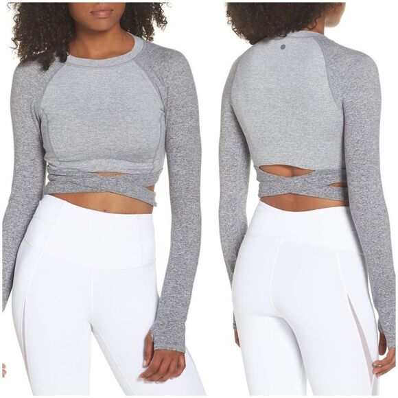 Zella Tops - Zella Infinity Ombre Crop Tee sz Large